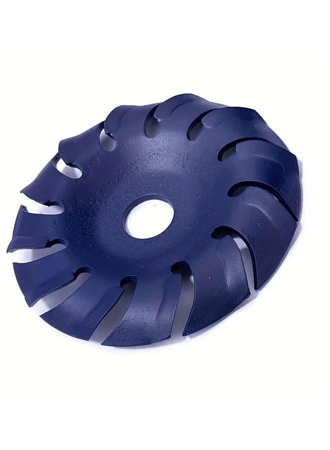 Deep Blue 125mm قرص سنفرة خشب عجلة طحن فولاذية للنحت والتلميع - Image 1
